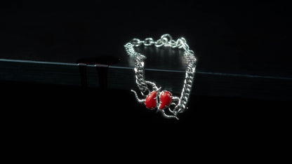 Bracelet acier inoxydable First Blood – détail fermoir