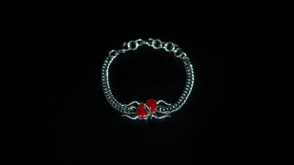 Bracelet acier inoxydable Rakhs – First Blood vue profil